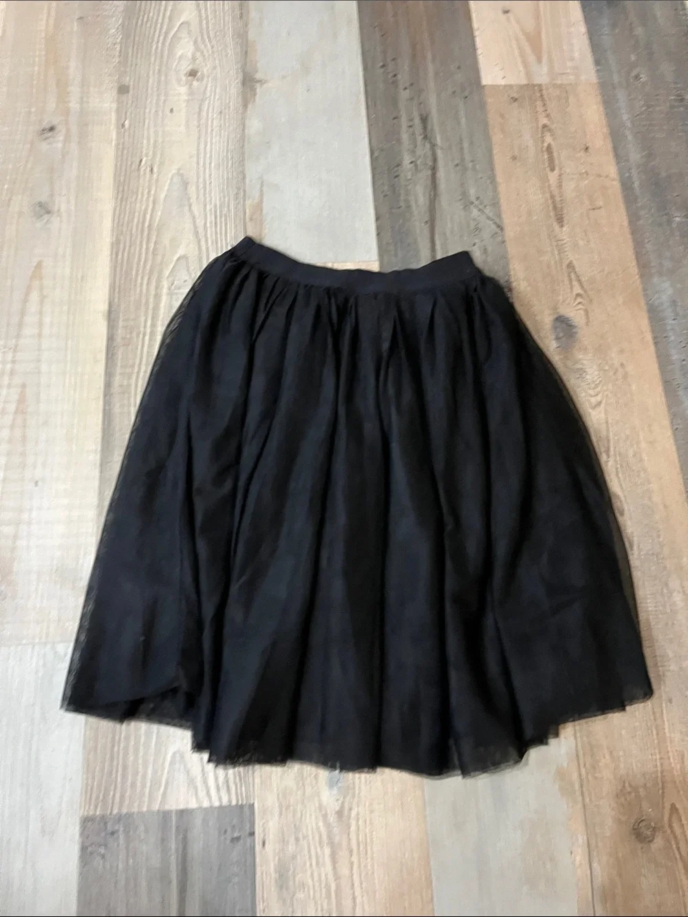 GAP KIDS Black Circle Skirt Soft Tulle Layers Girls Sz M(8) Flowy Party Chic